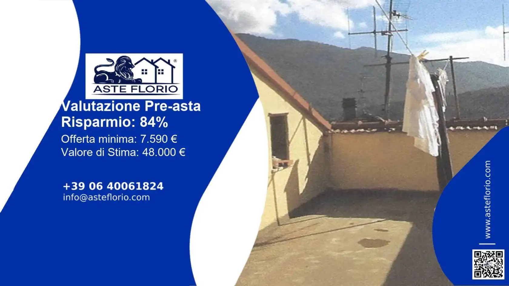 Appartamento in asta a Lenola