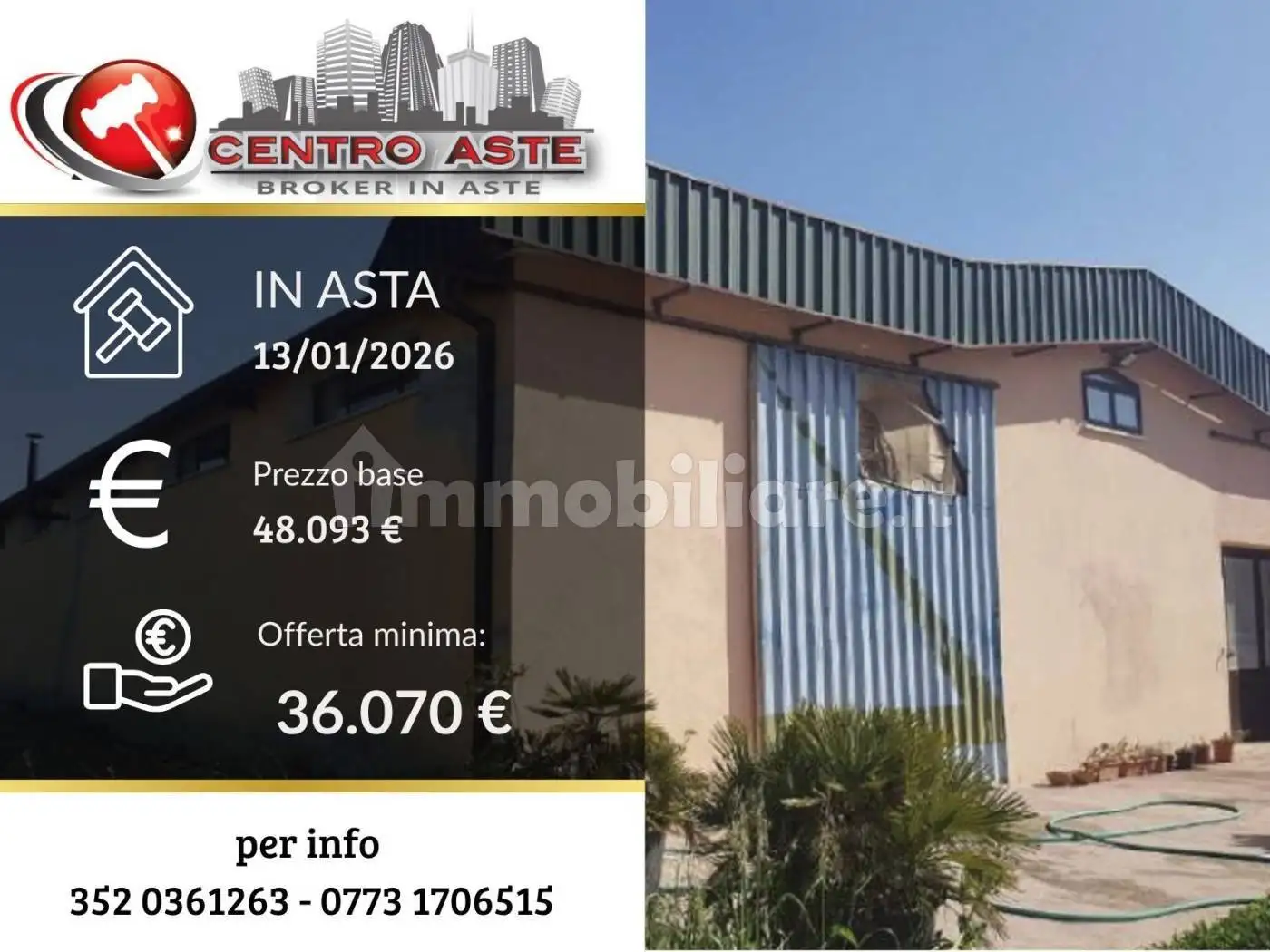 Rustico - Casale in asta a Latina