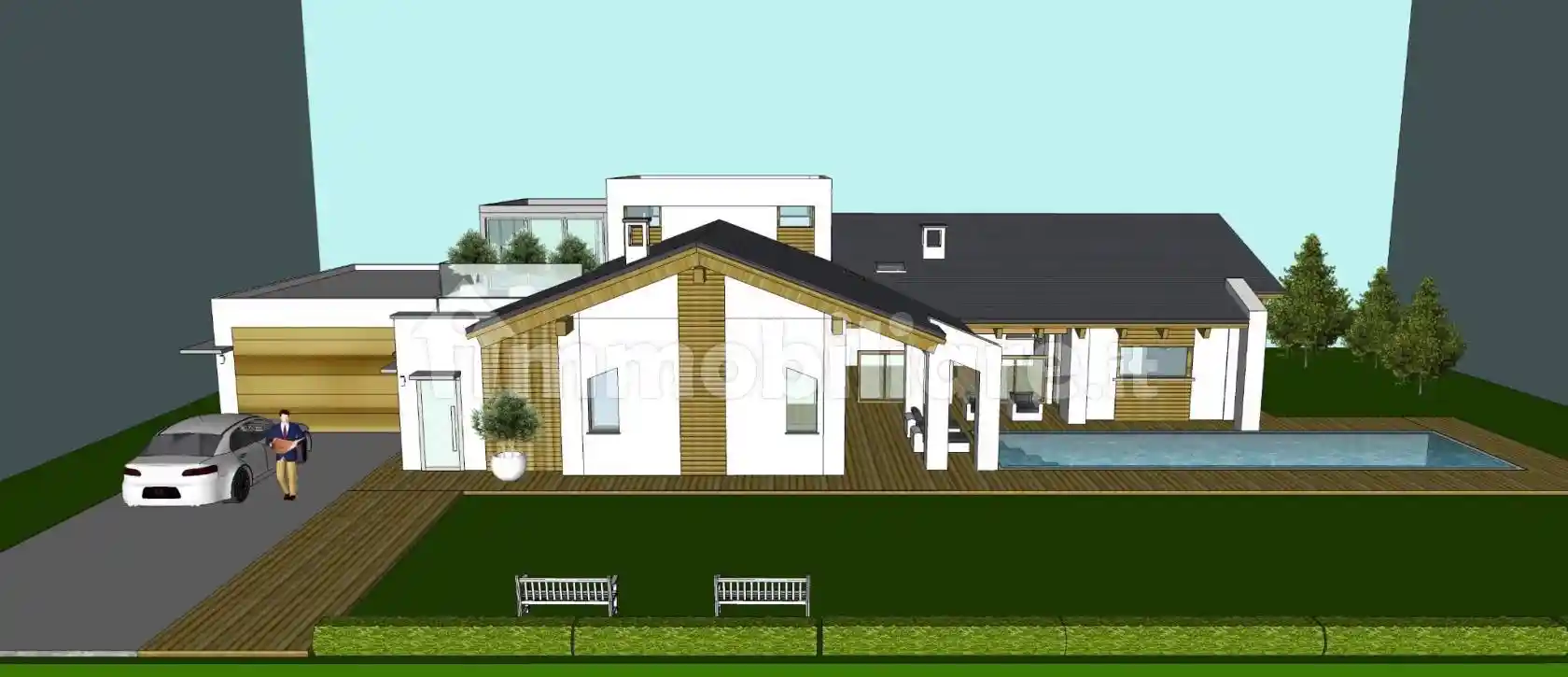 Villa unifamiliare via Ceretto, Costiglione Saluzzo, Costigliole Saluzzo - foto 3