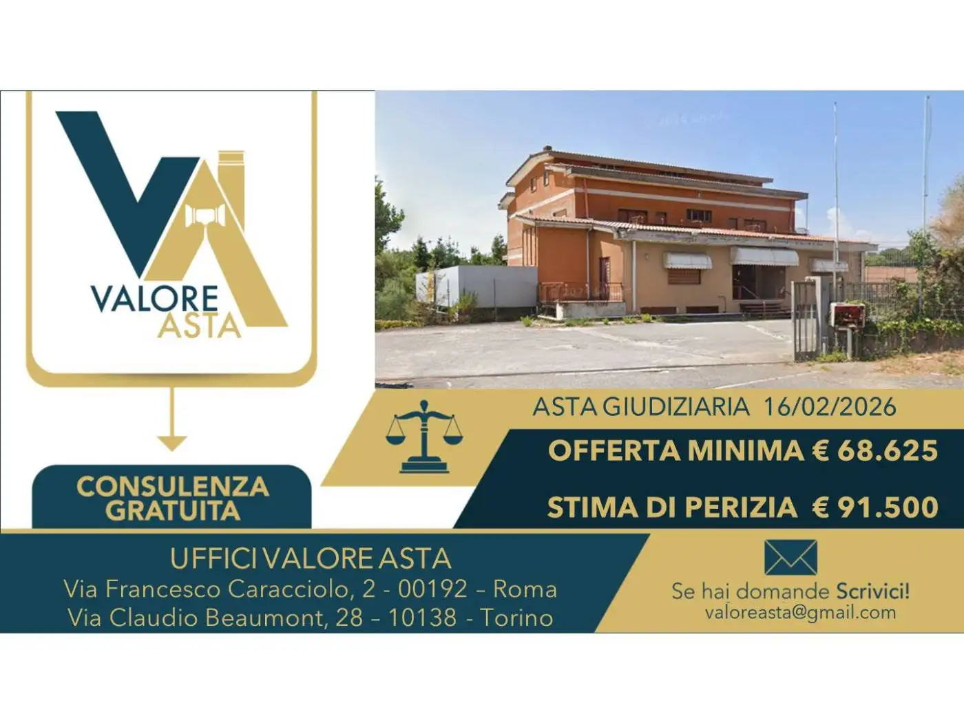 Appartamento in asta a Genzano di Roma