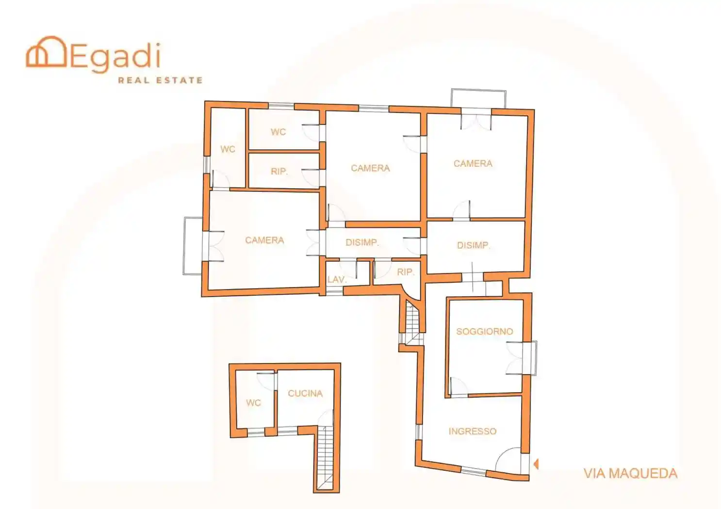 Appartamento via Maqueda, Kalsa, Palermo - foto 2