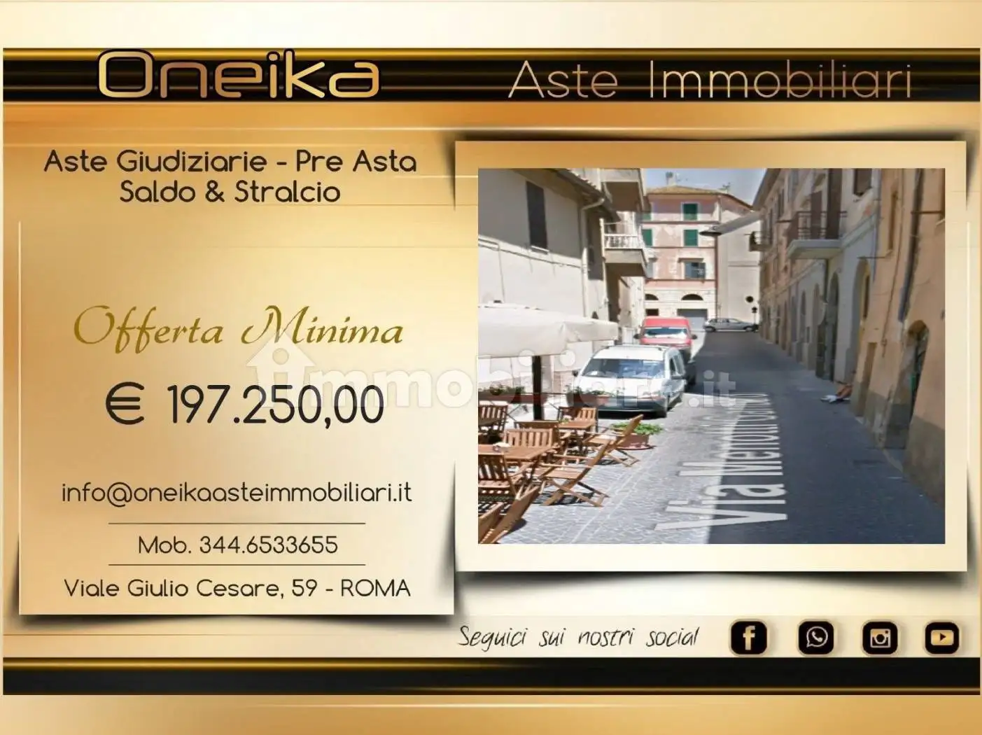 Appartamento in asta a Tarquinia