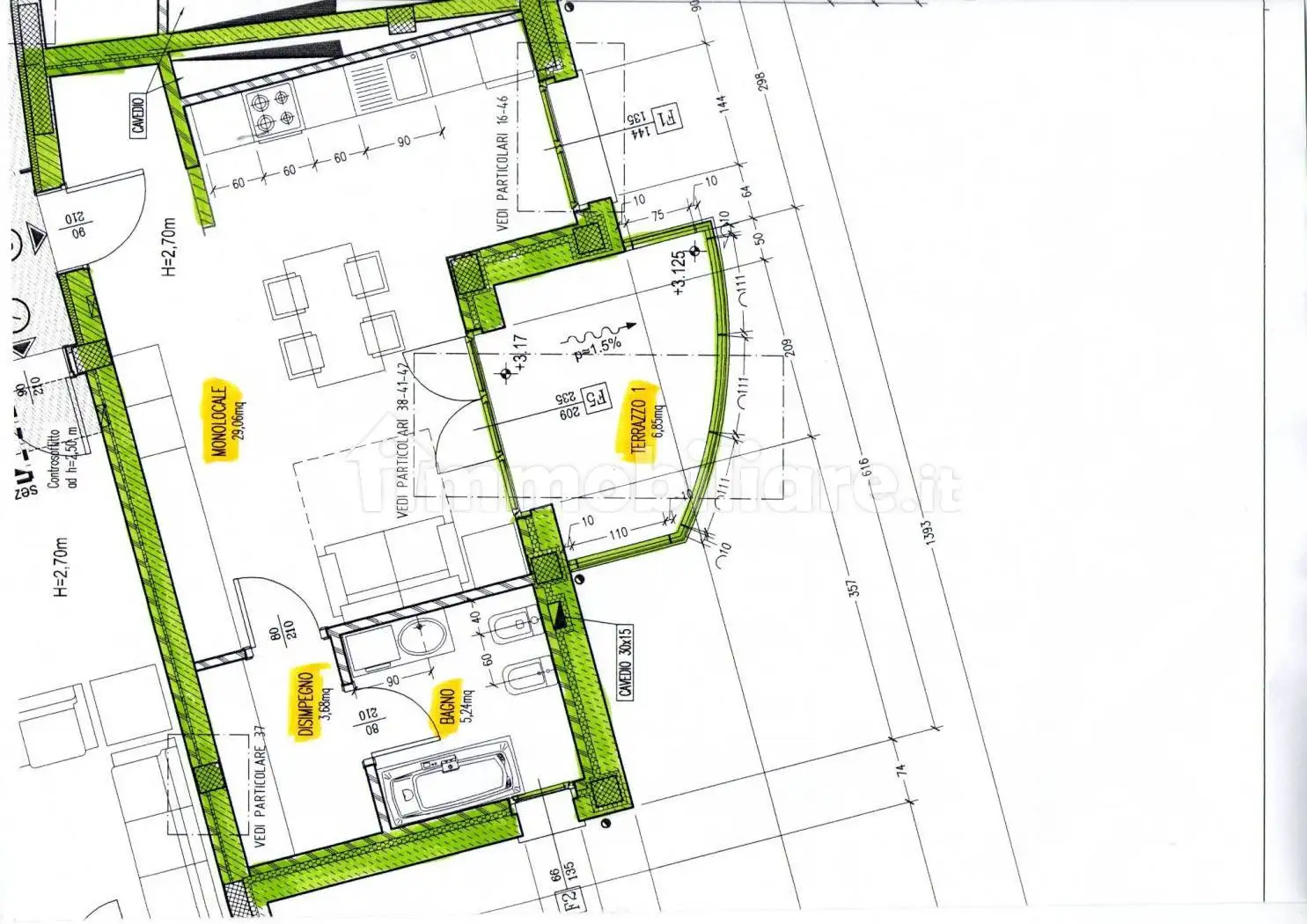 Monolocale via Giuseppe Impastato 44, Progresso, Castel Maggiore - foto 2