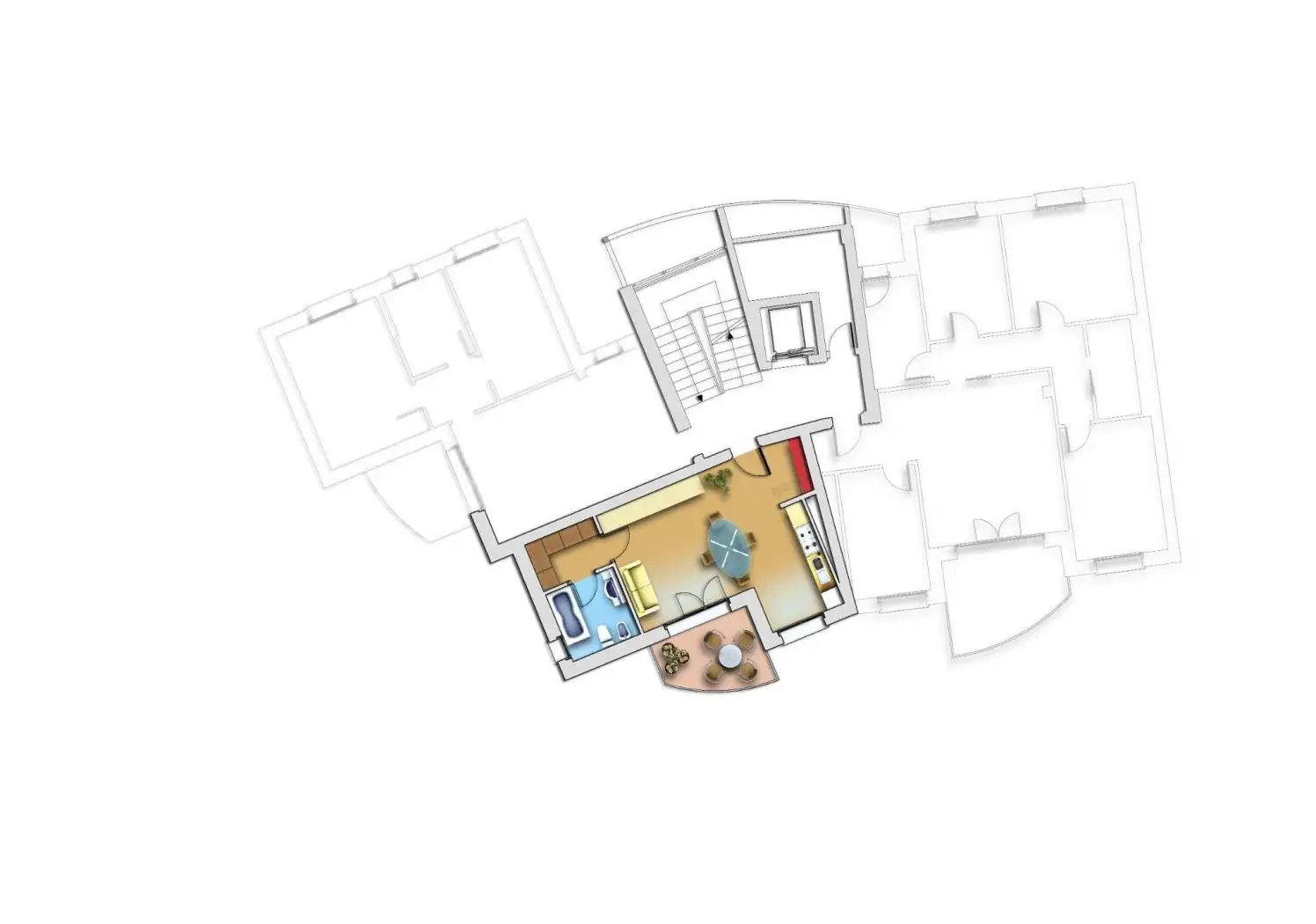 Monolocale via Giuseppe Impastato 44, Progresso, Castel Maggiore - foto 3