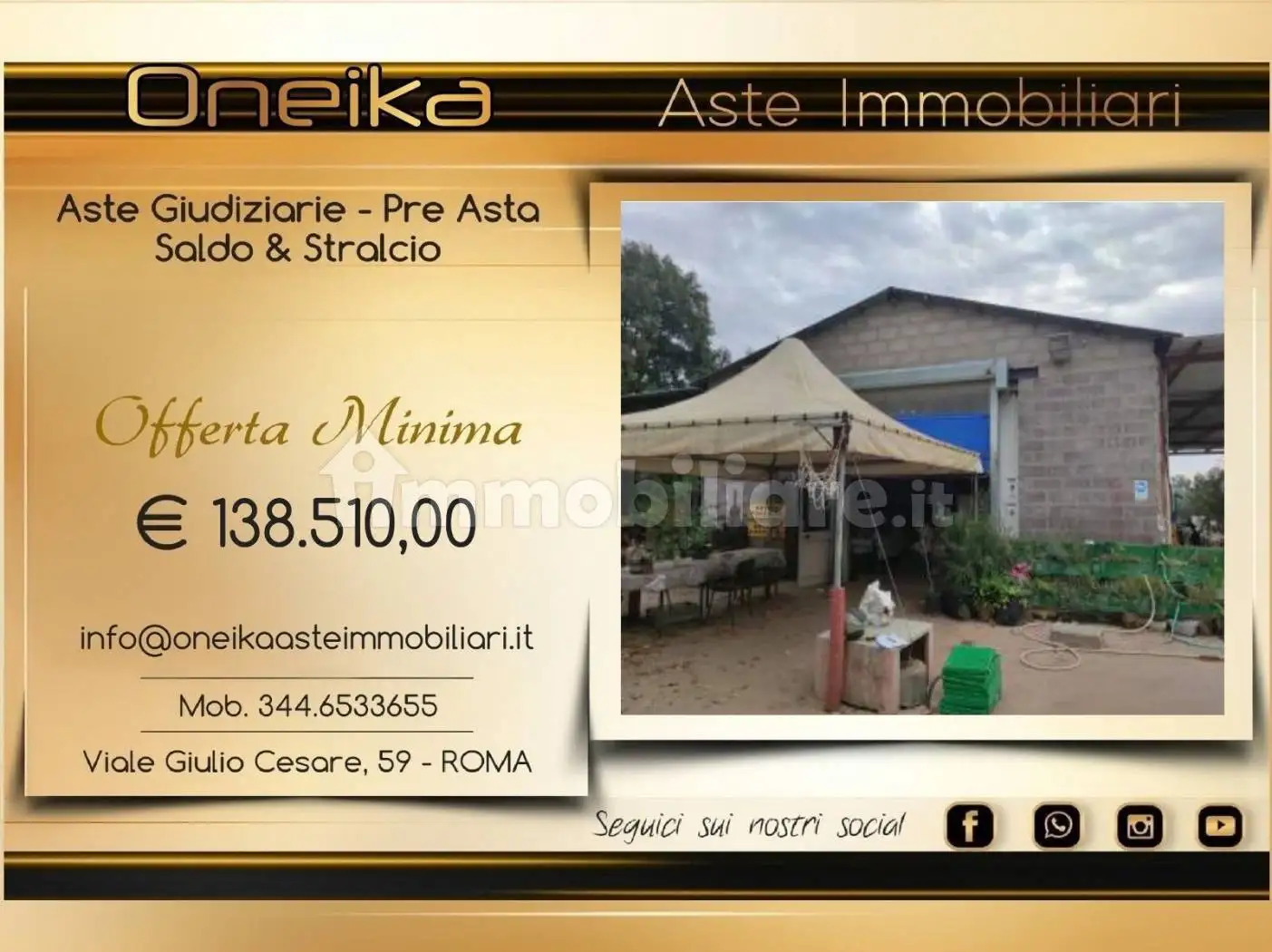 Appartamento in asta a Tarquinia