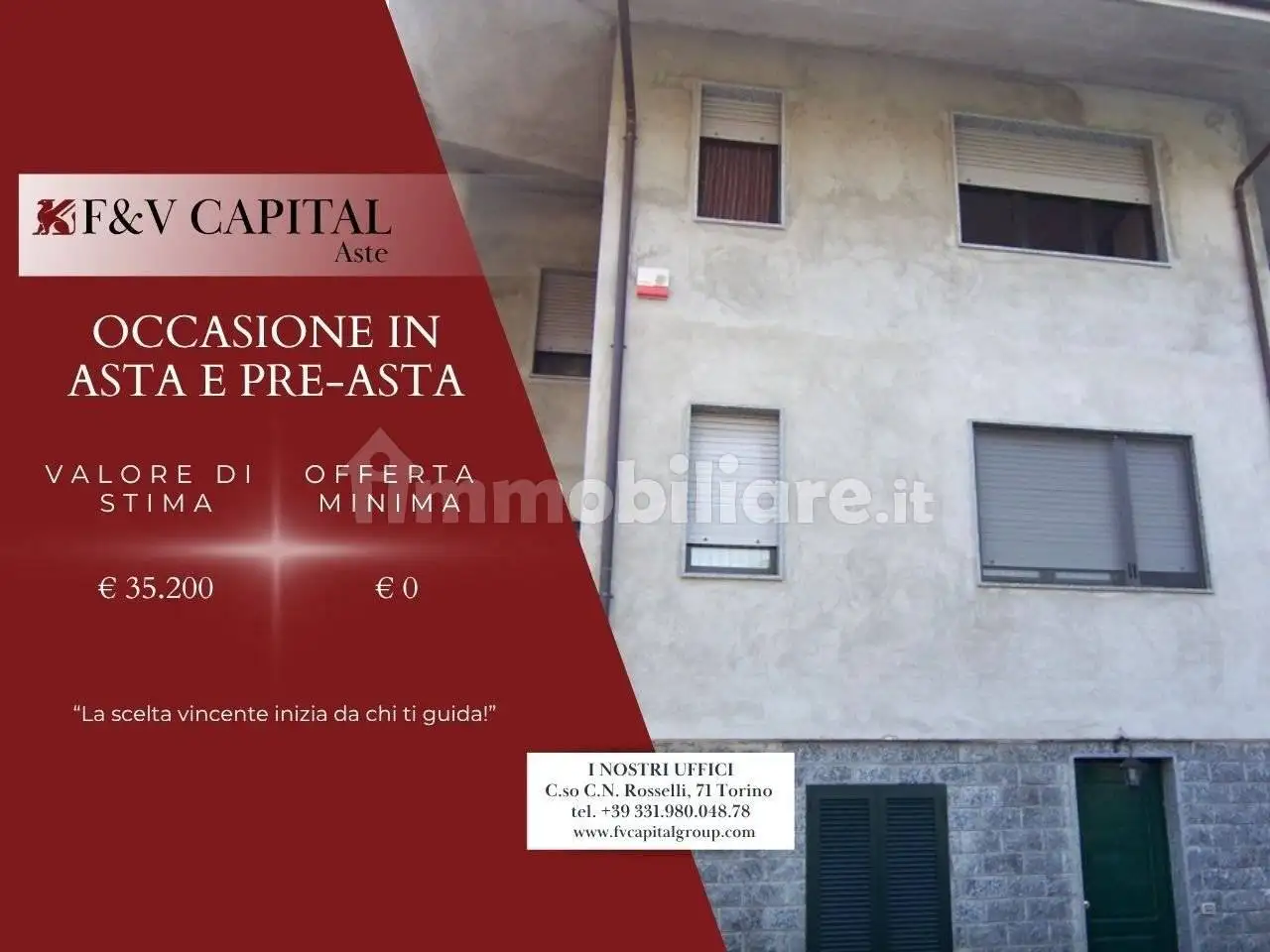 Appartamento in asta a San Francesco al Campo