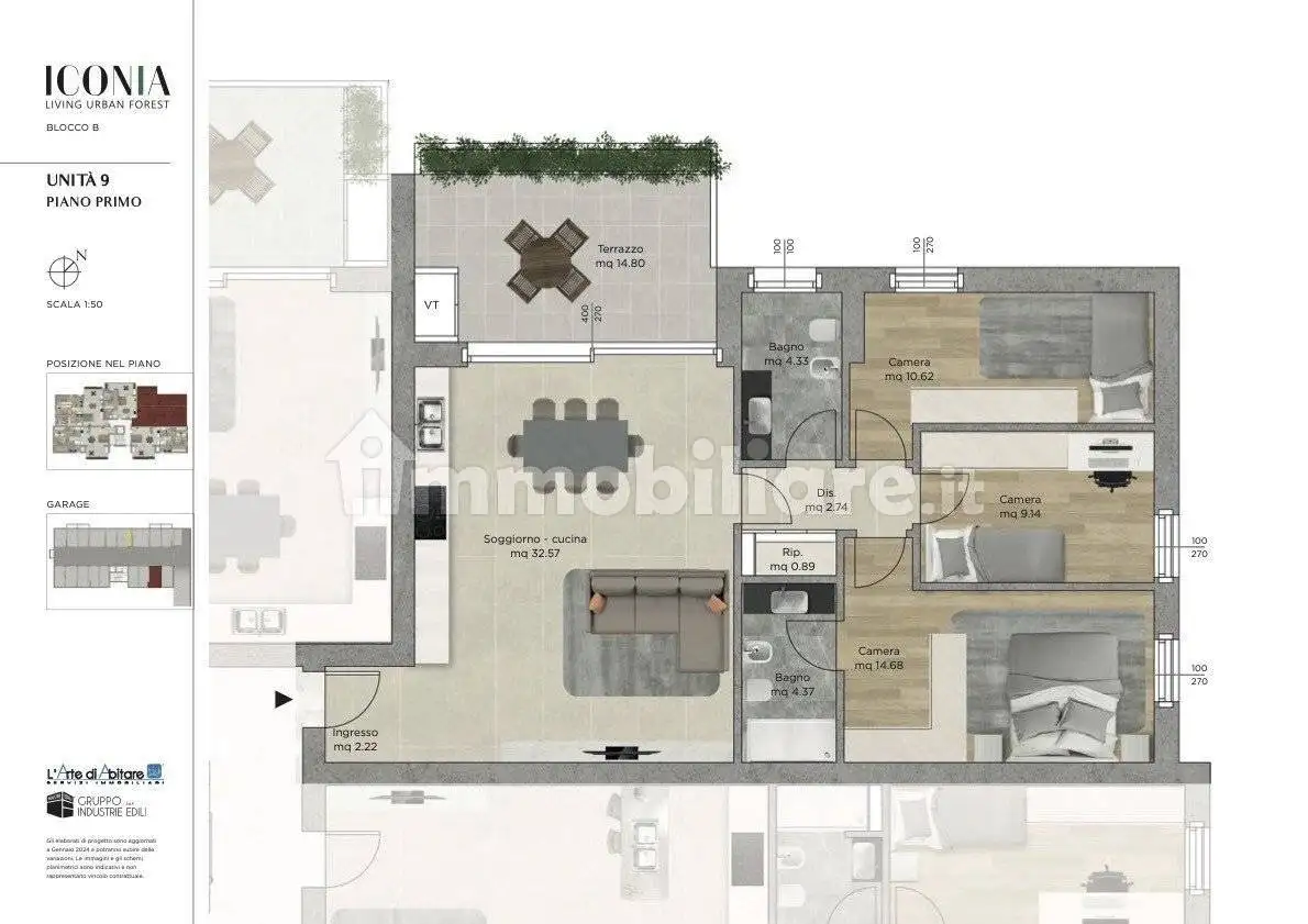 Appartamento in vendita a Rimini