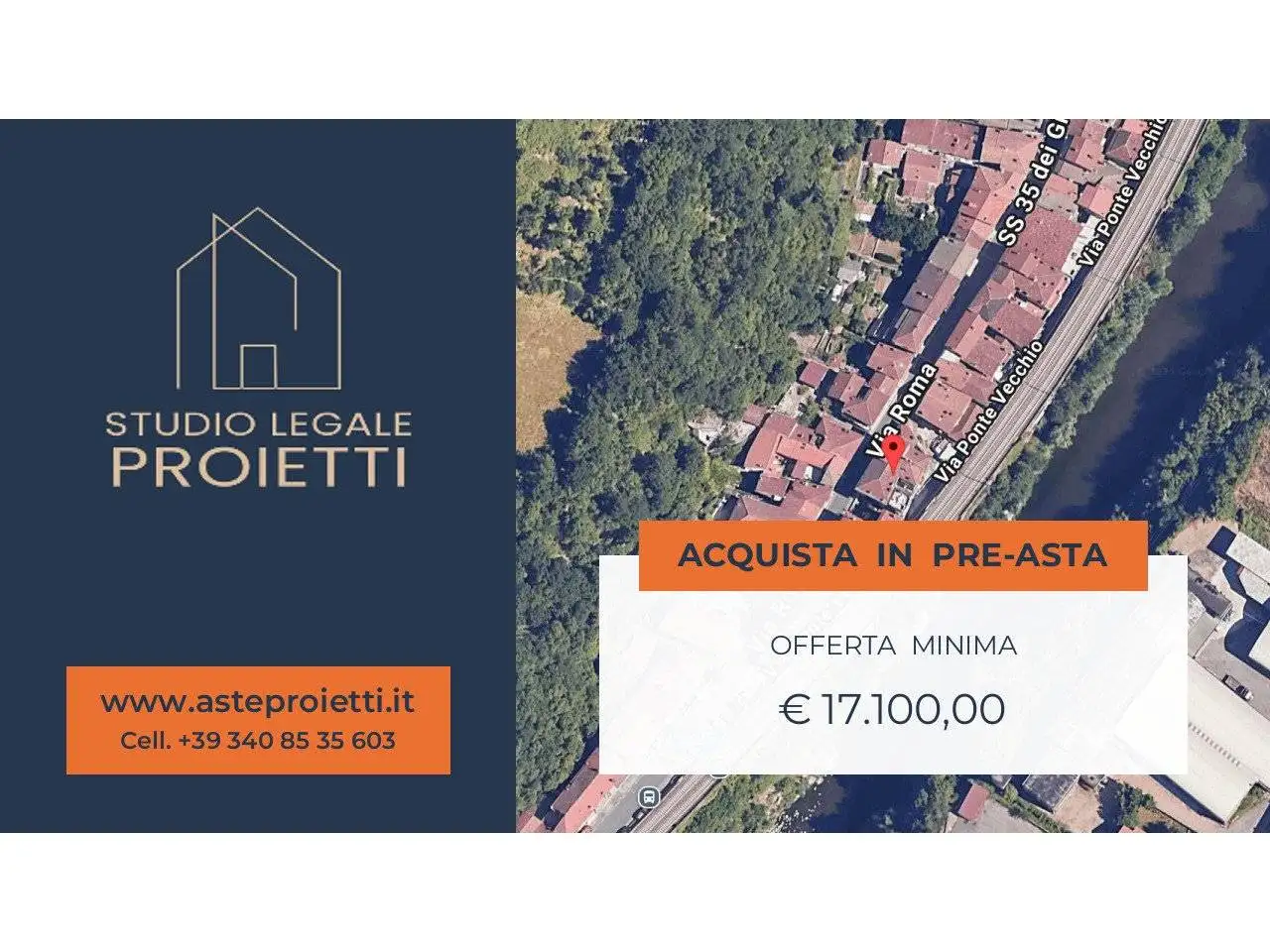 Appartamento in asta a Isola del Cantone