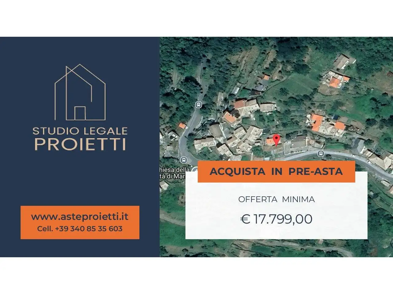 Appartamento in asta a Borzonasca