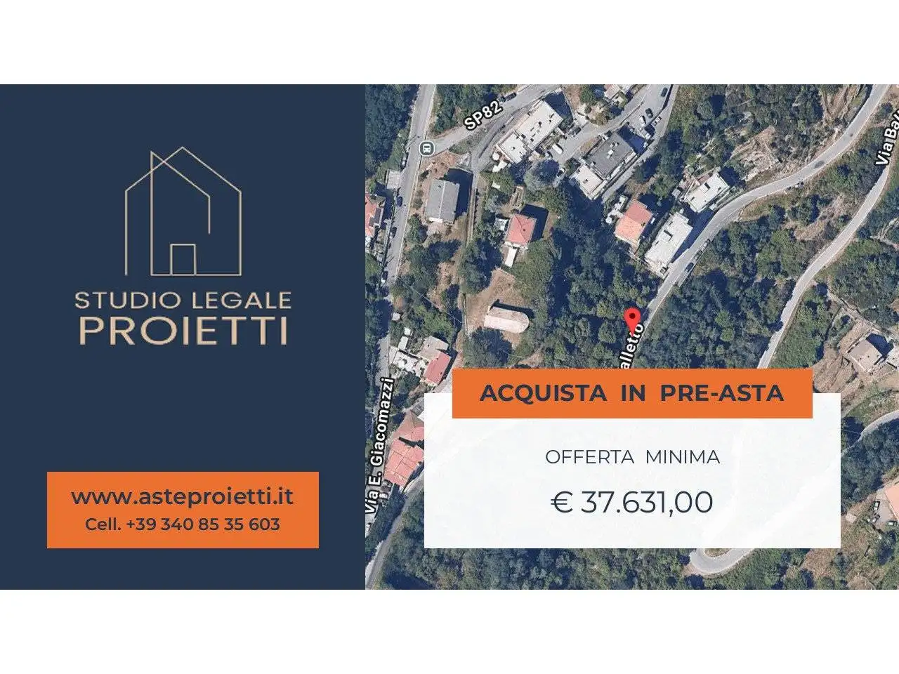 Appartamento in asta a Bargagli