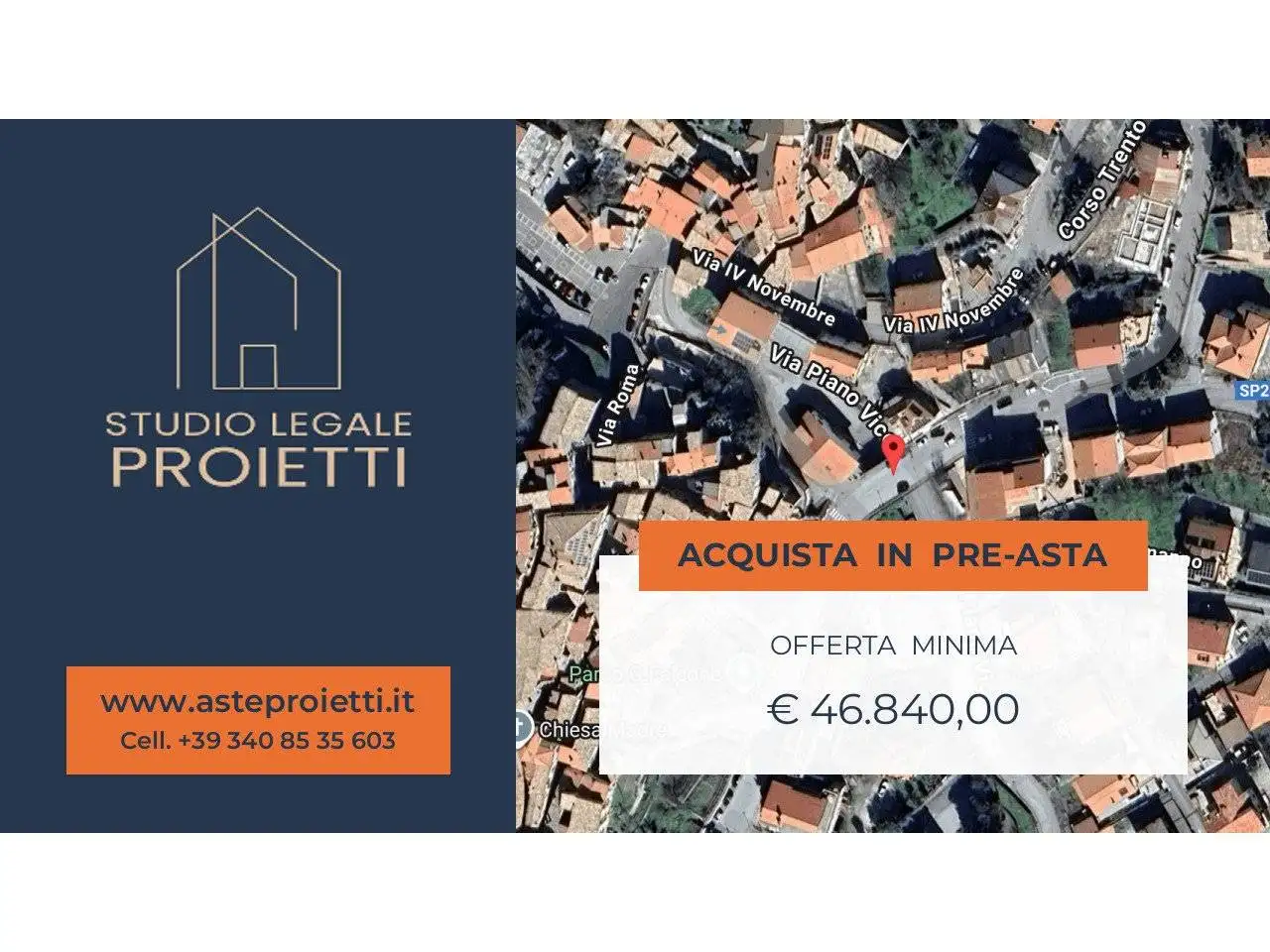 Appartamento in asta a Grimaldi