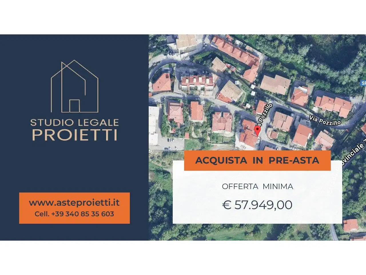 Appartamento in asta a Dipignano