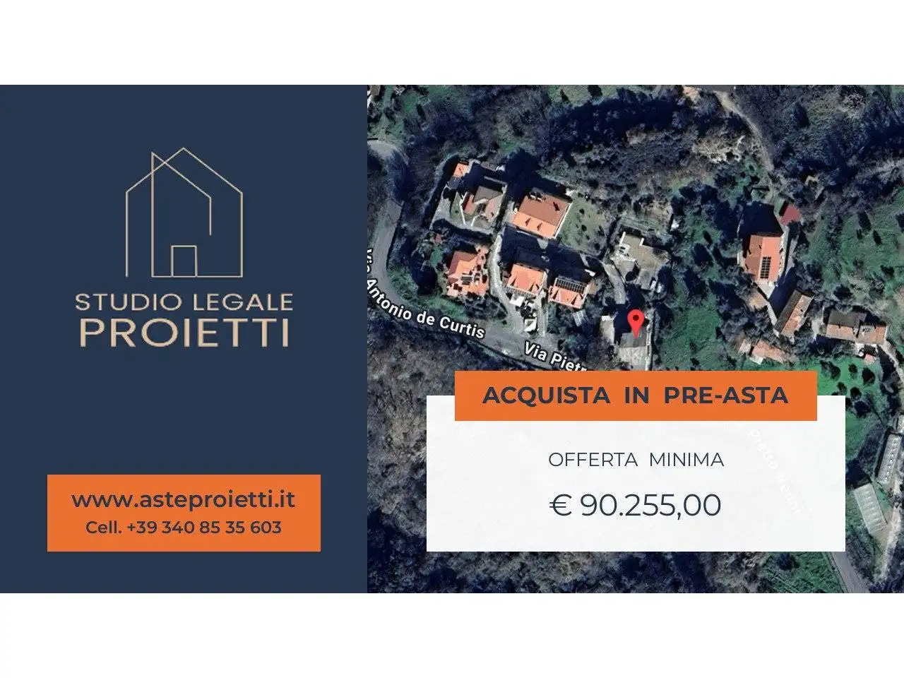 Villa in asta a Casali del Manco