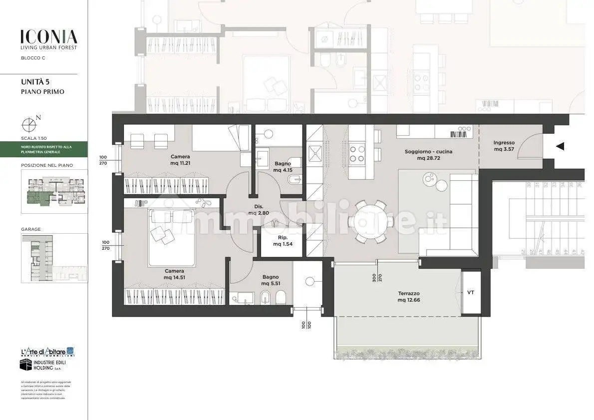 Appartamento in vendita a Rimini