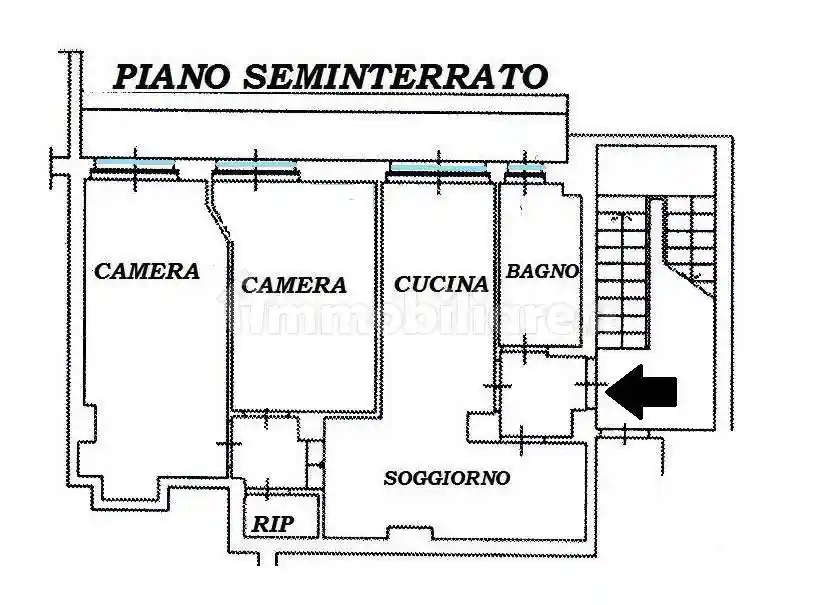 Trilocale ottimo stato, seminterrato, Ticinese, Milano - foto 2