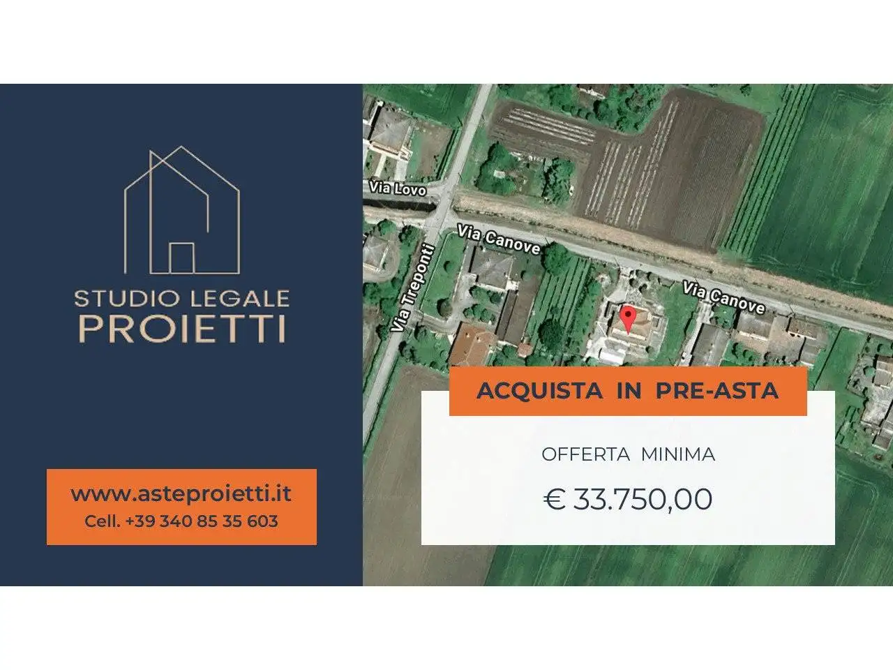 Appartamento in asta a Correzzola