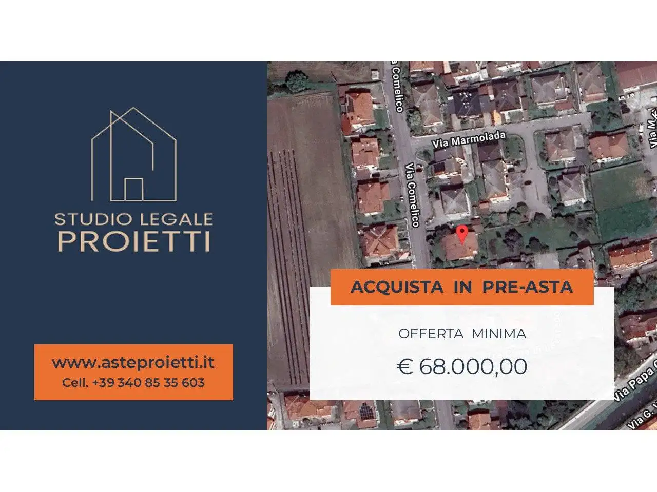 Villa in asta a Villadose