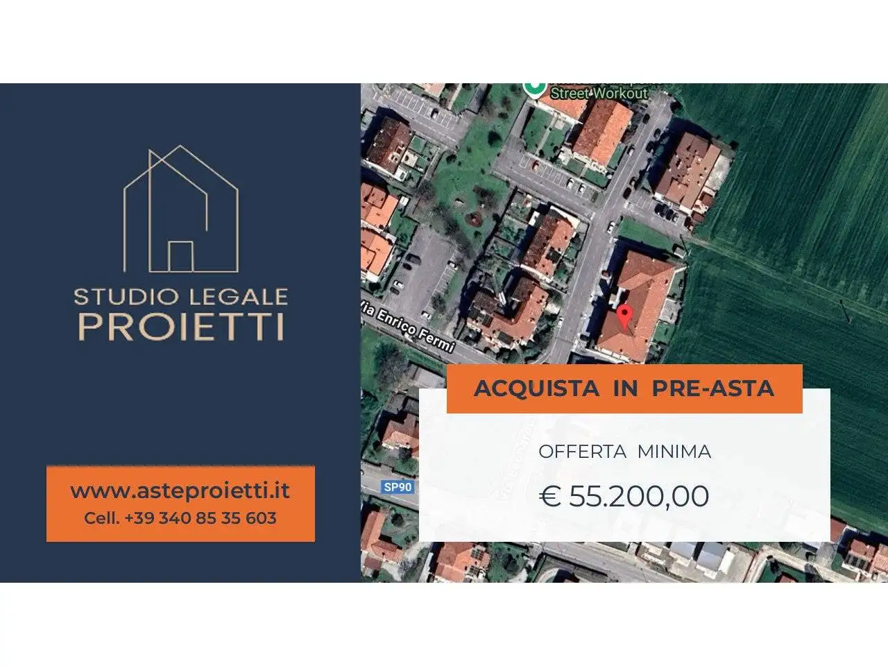 Appartamento in asta a Giavera del Montello