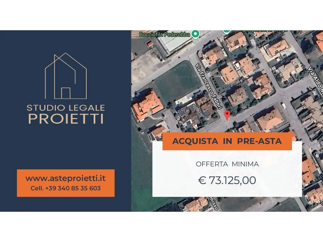 Appartamento in asta a Pederobba