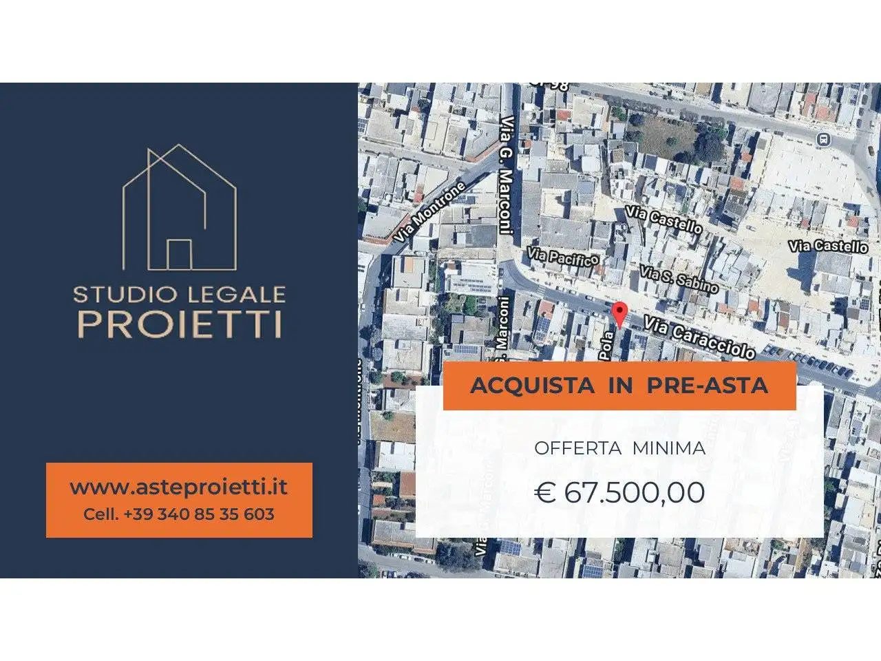 Appartamento in asta a Cellamare