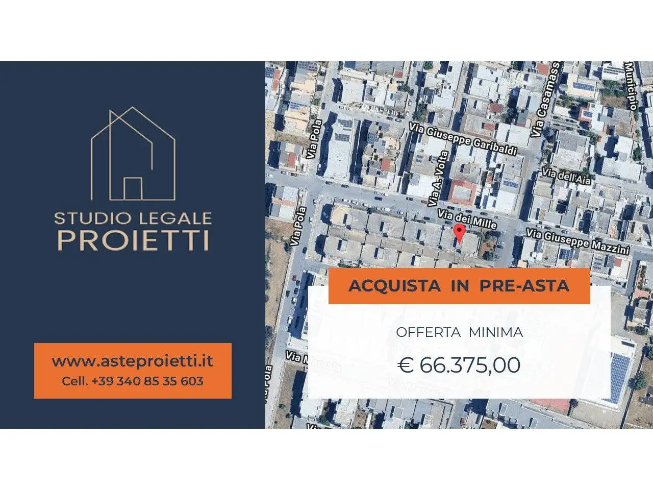 Appartamento in asta a Cellamare