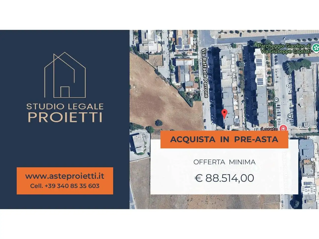 Appartamento in asta a Bari