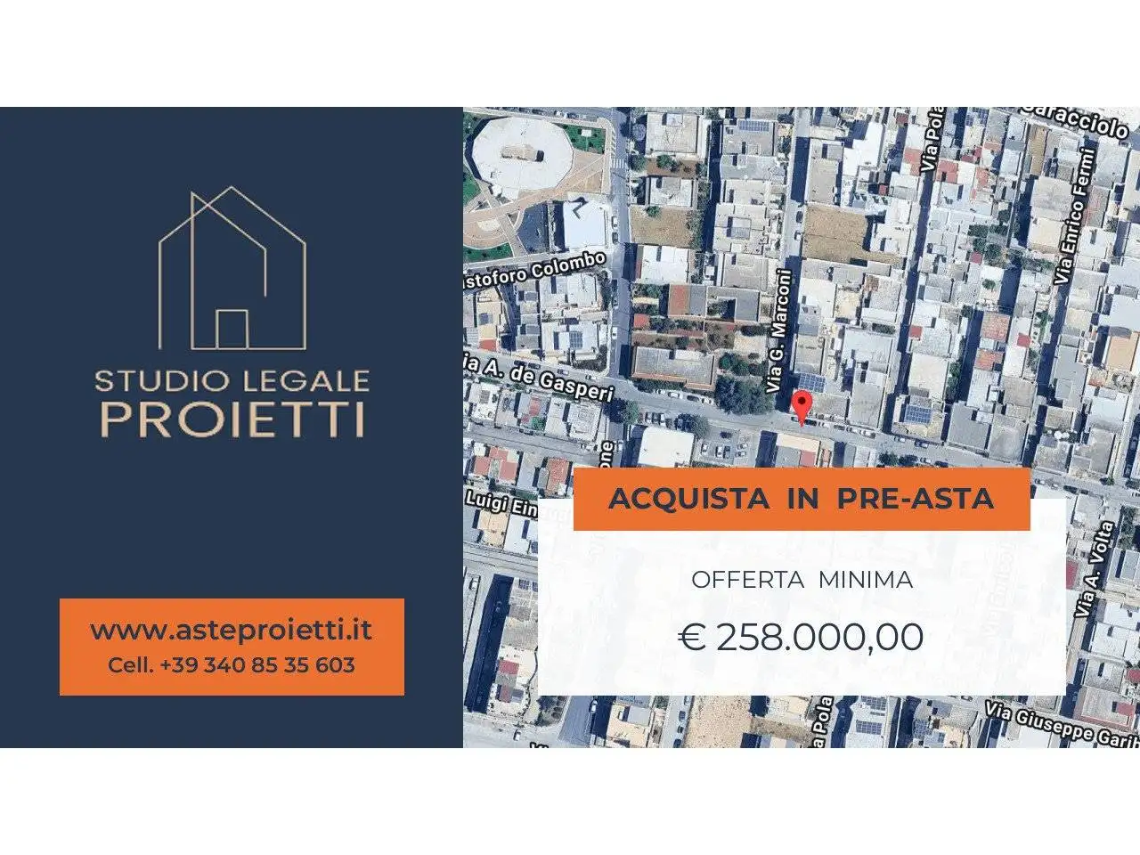 Villa in asta a Cellamare