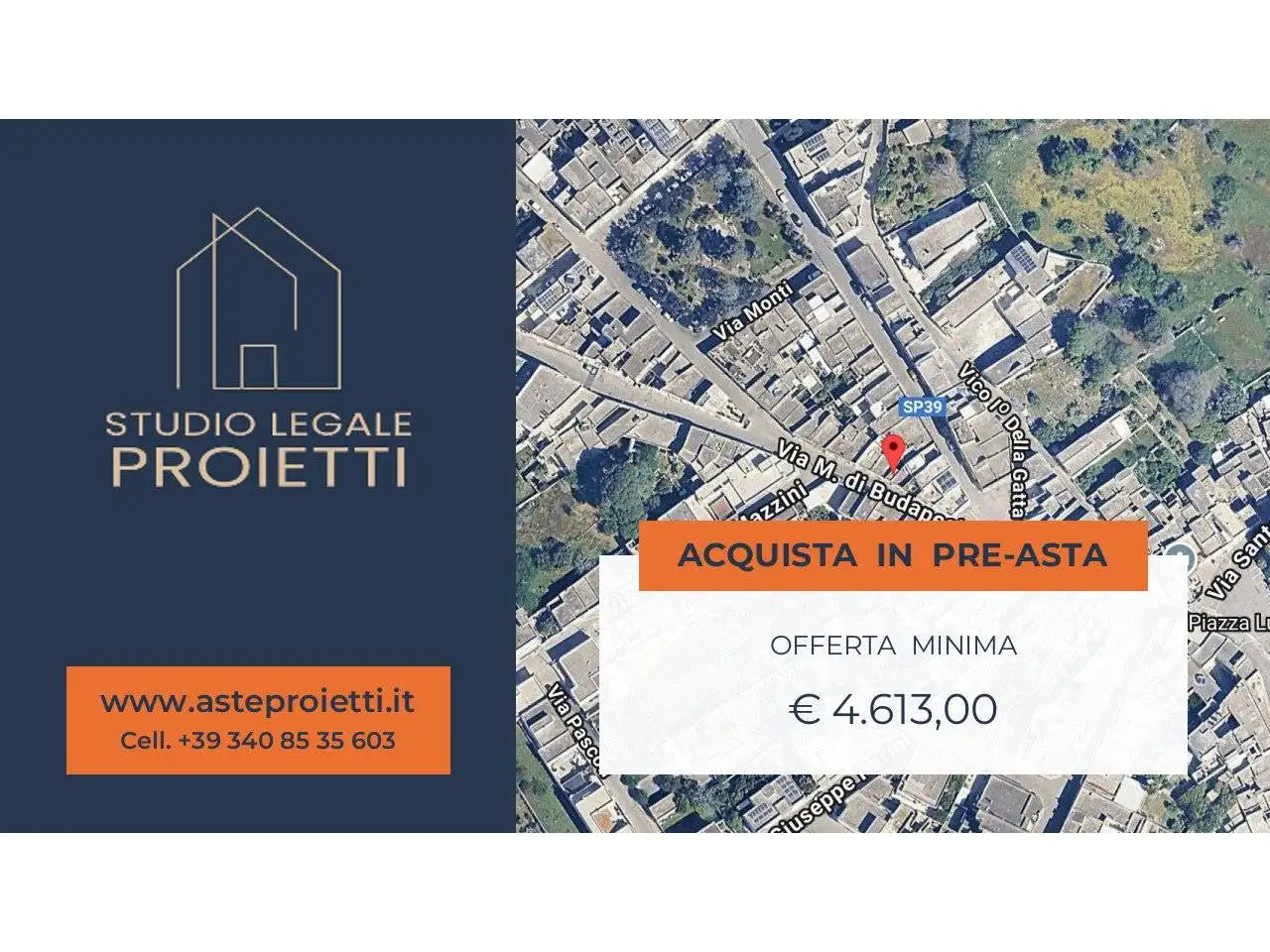 Appartamento in asta a Carpignano Salentino