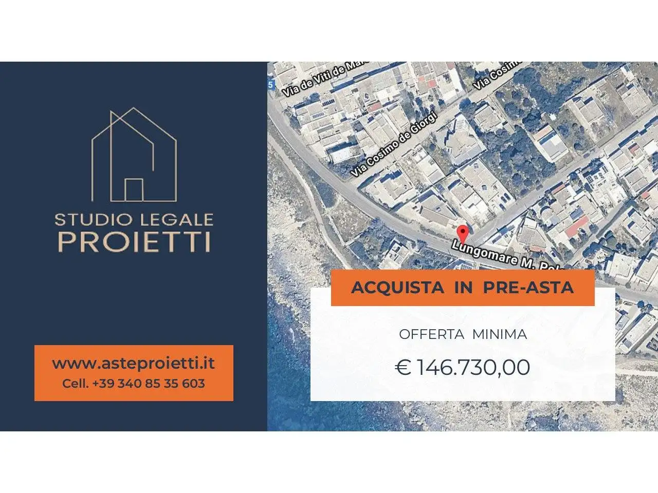 Villa in asta a Alliste