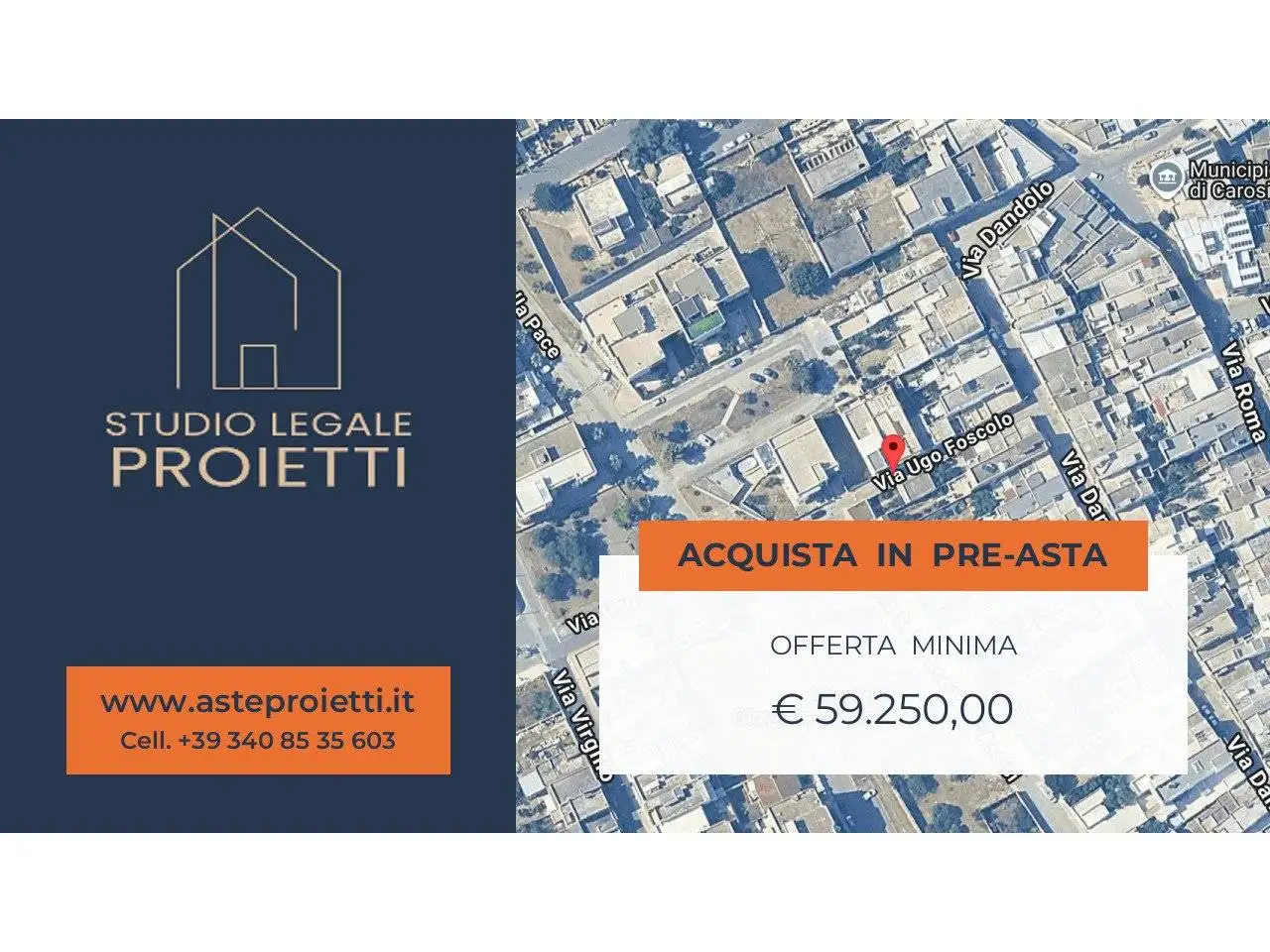 Appartamento in asta a Carosino