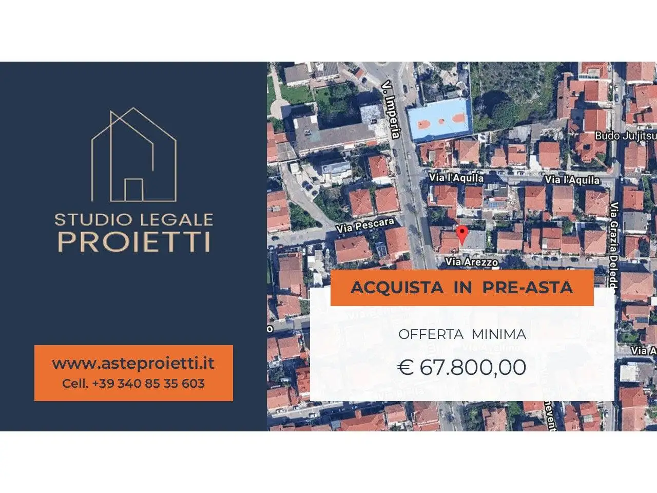 Appartamento in asta a Olbia