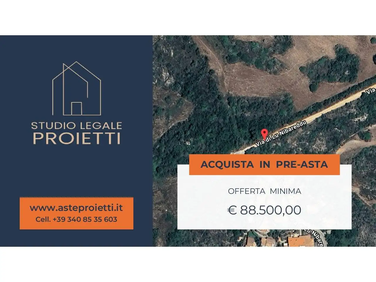 Villa in asta a Luogosanto