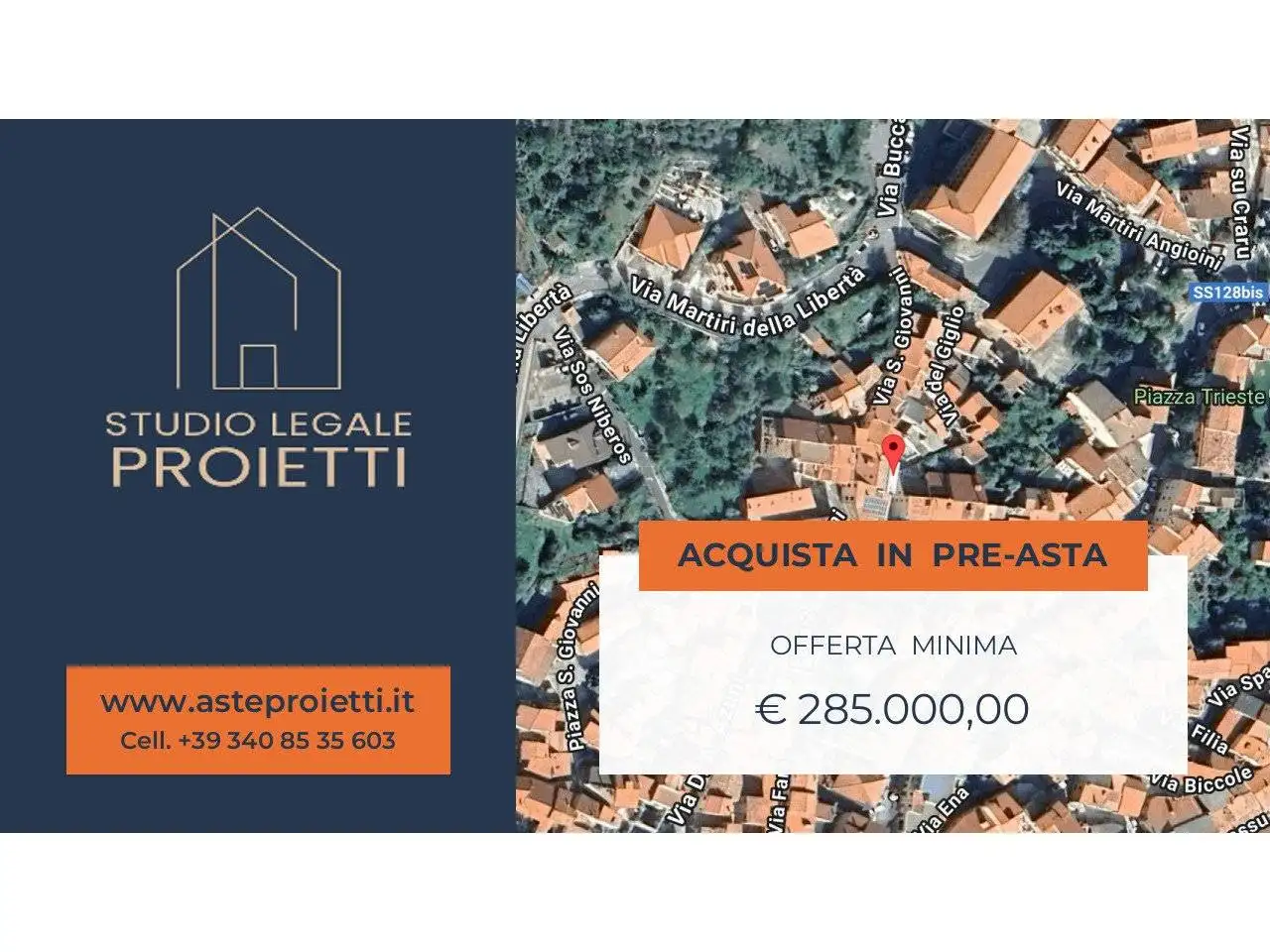 Appartamento in asta a Bono