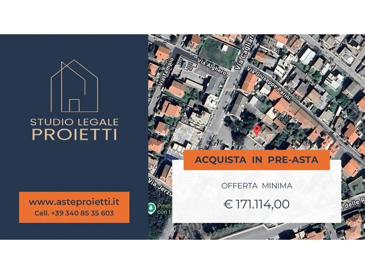 Villa in asta a Dolianova
