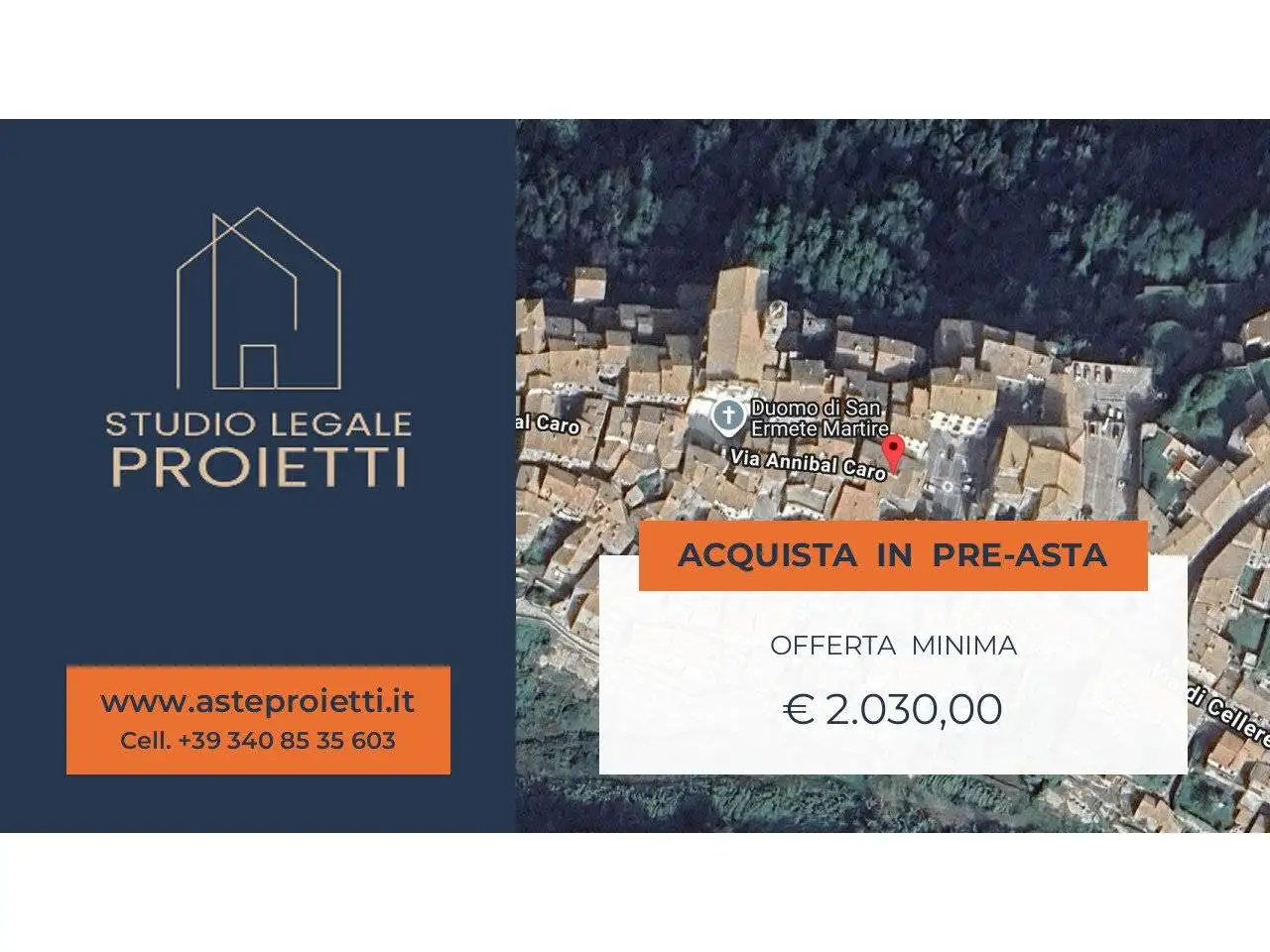 Appartamento in asta a Ischia di Castro