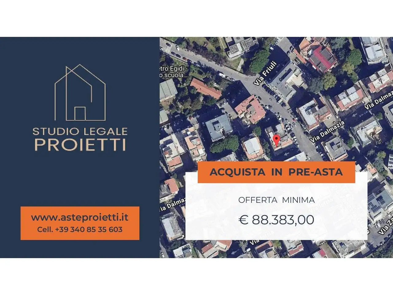 Appartamento in asta a Viterbo