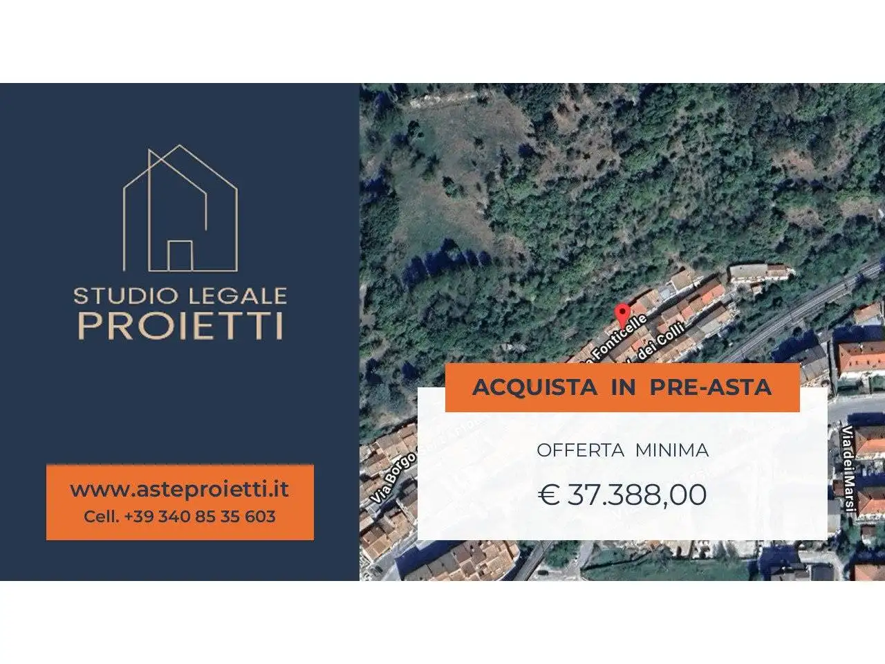 Appartamento in asta a Carsoli