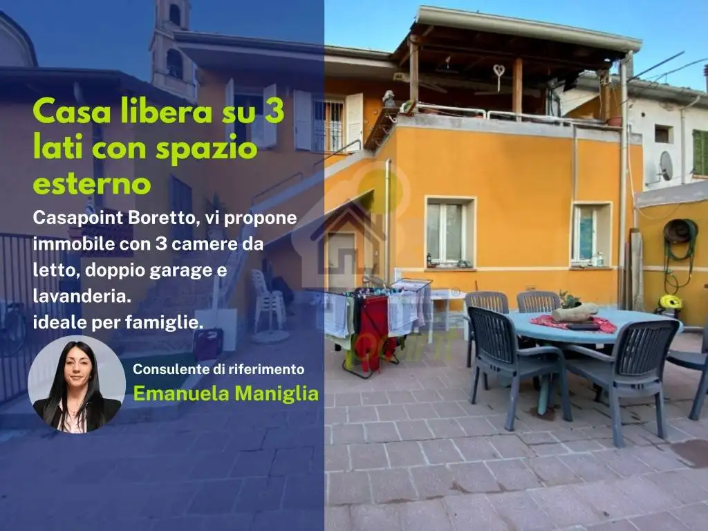 Casa indipendente in vendita a Boretto