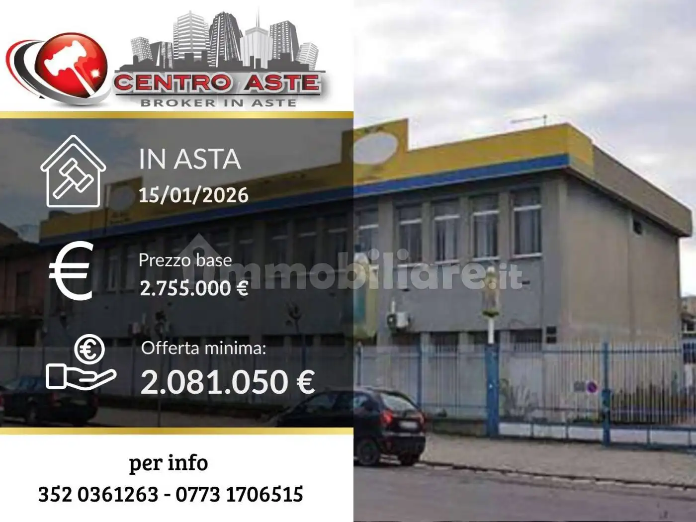 Rustico - Casale in asta a Casagiove