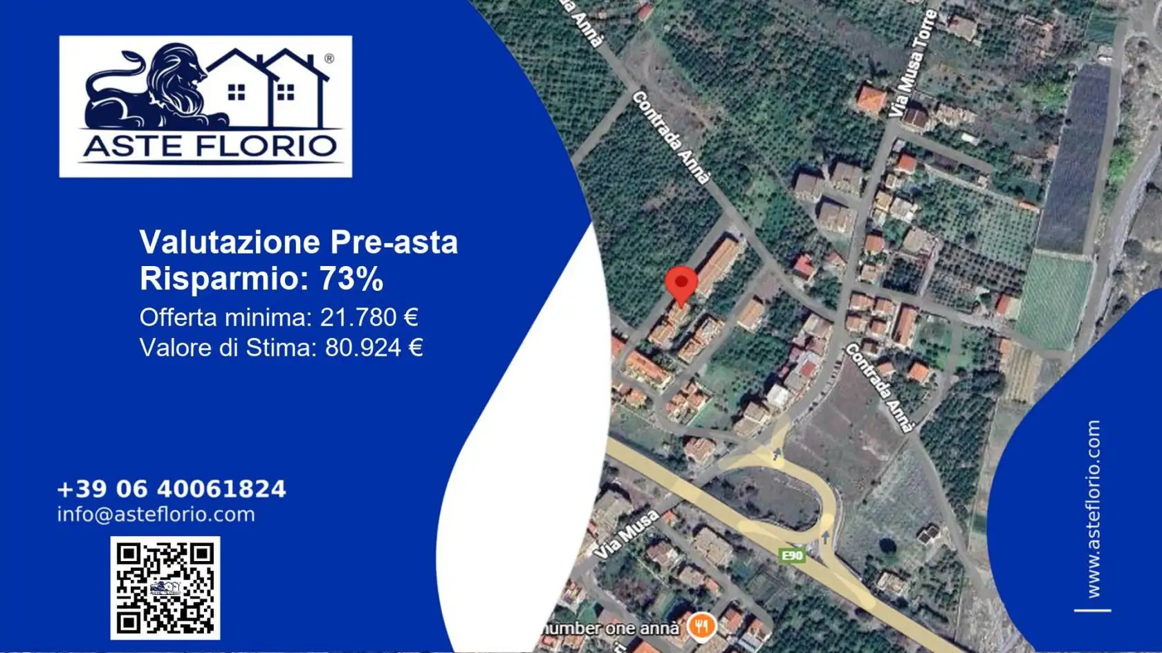 Villa in asta a Melito di Porto Salvo