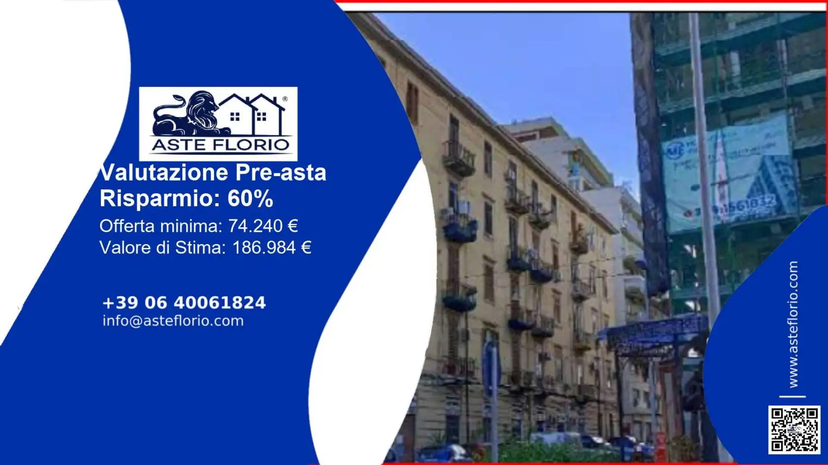 Appartamento in asta a Palermo