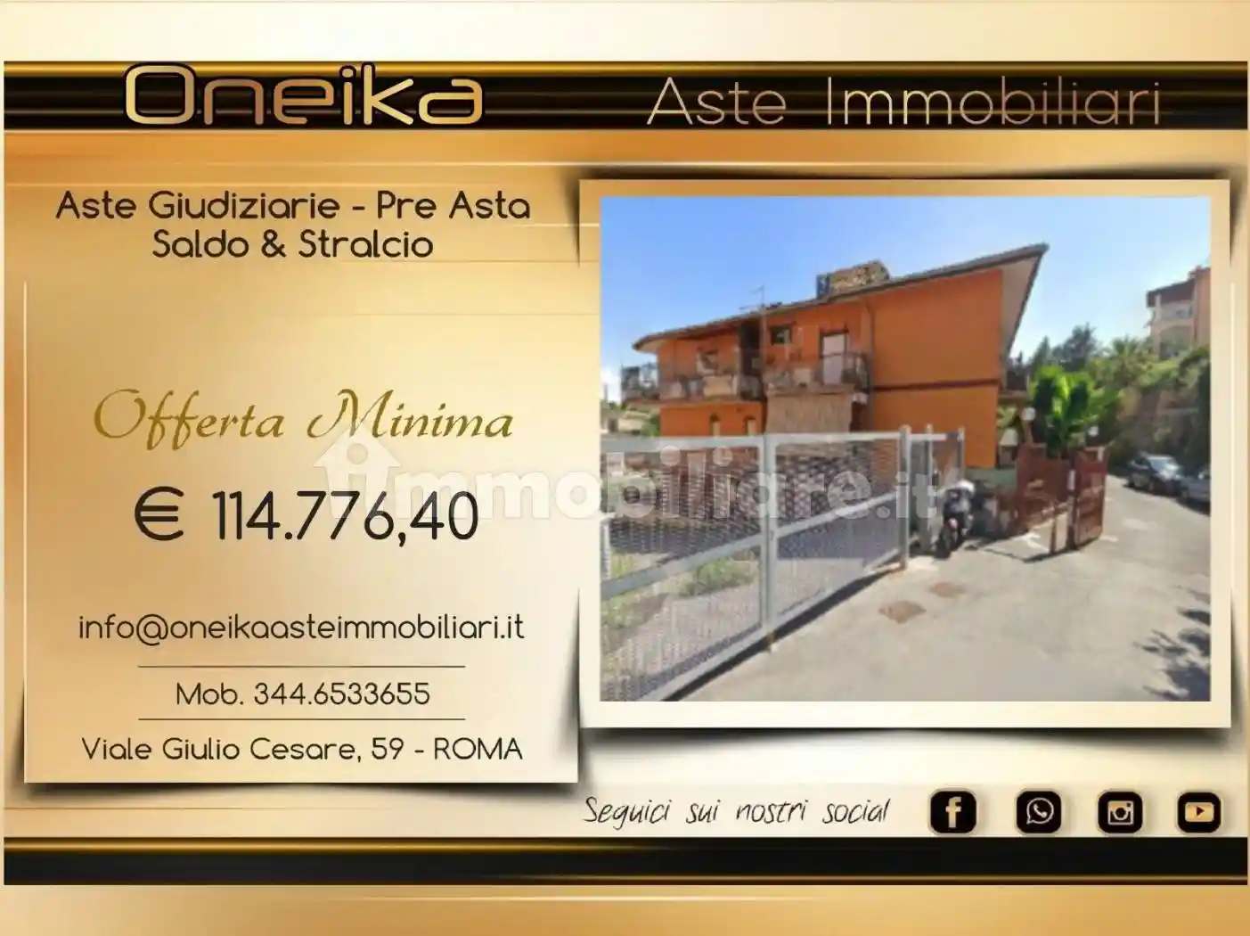 Appartamento in vendita a Roma