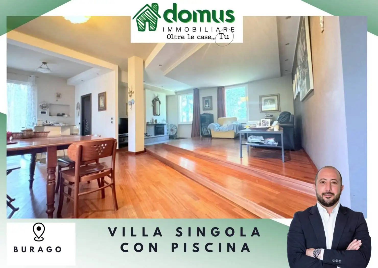 Villa in vendita a Burago di Molgora