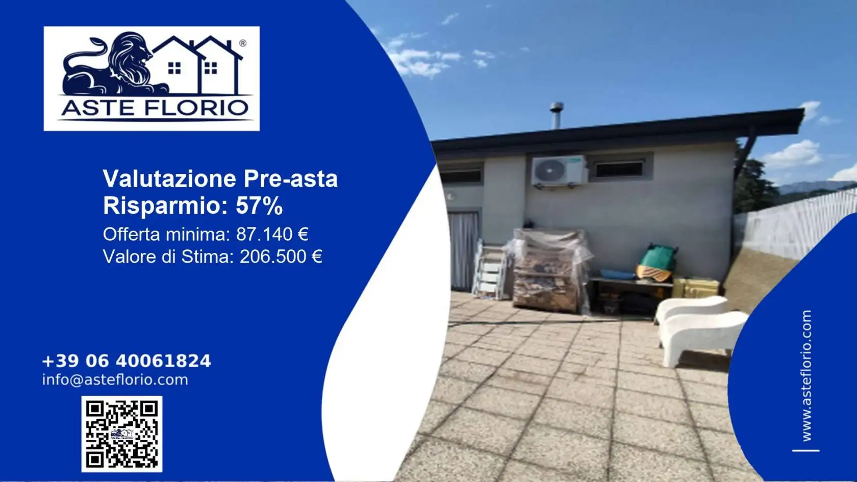 Appartamento in asta a Tarcento