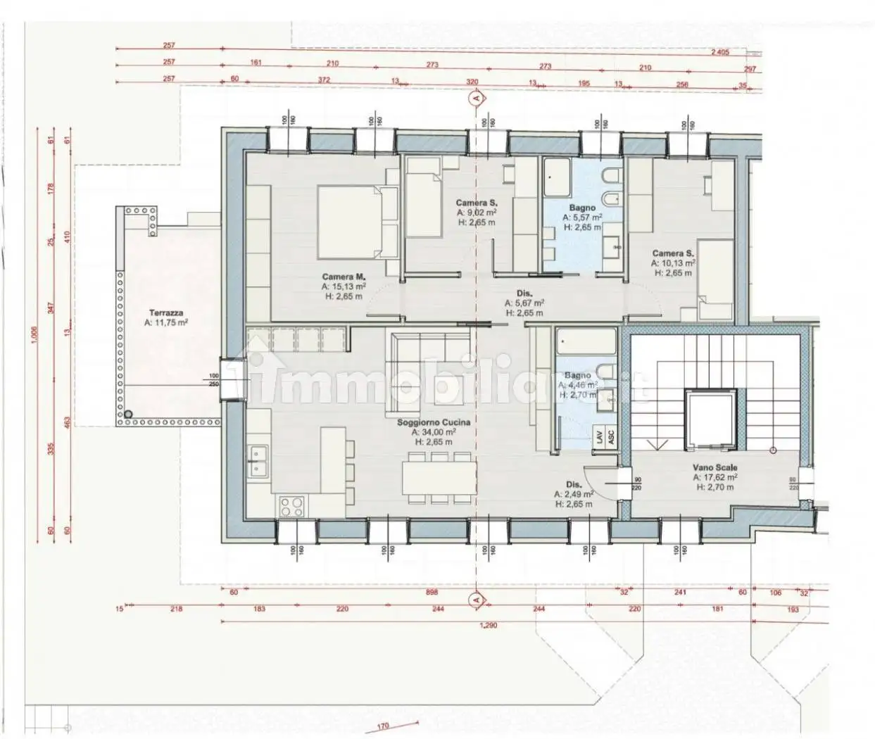 Quadrilocale viale Tiziano Vecellio, Centro, Asolo - foto 4