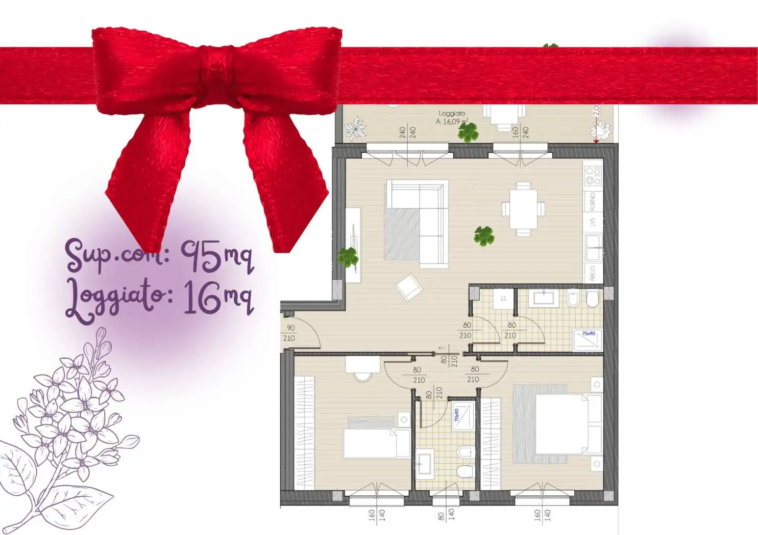 Appartamento in vendita a Lacchiarella