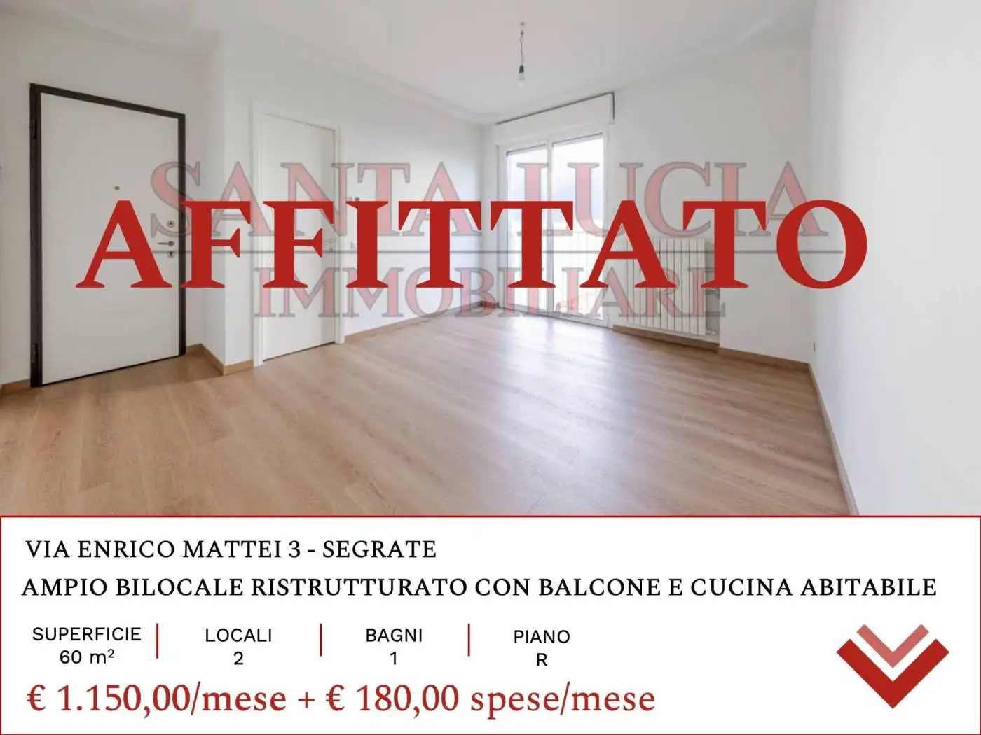 Appartamento in affitto a Segrate