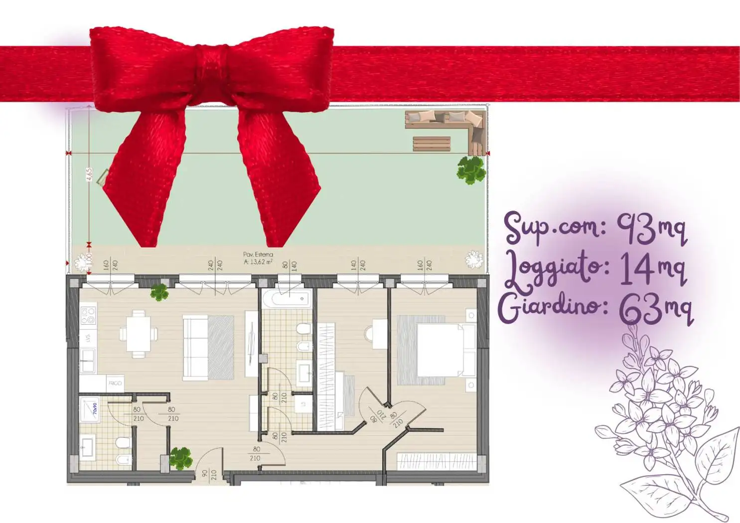 Appartamento in vendita a Lacchiarella