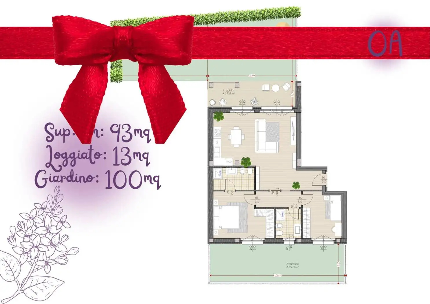 Appartamento in vendita a Lacchiarella