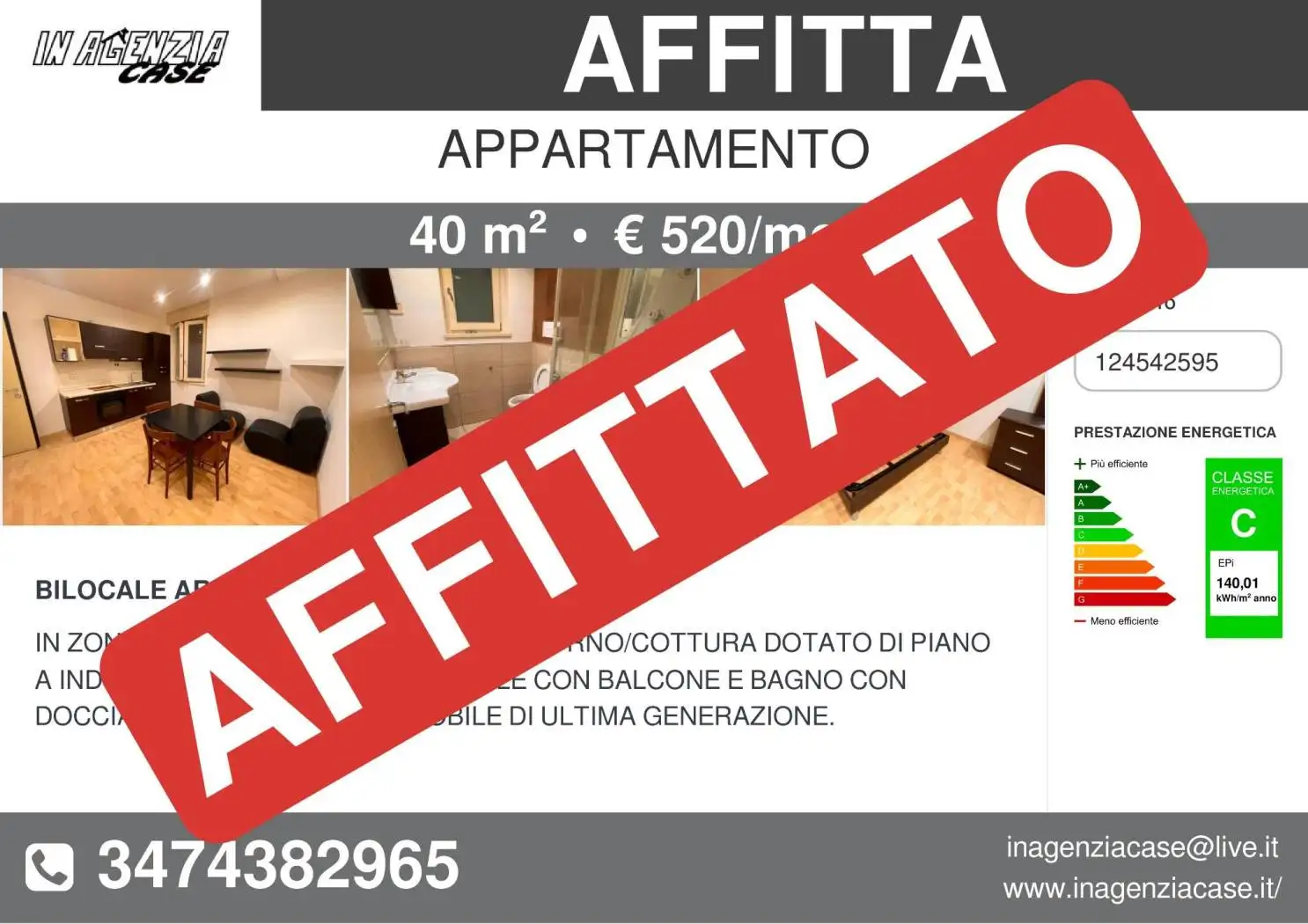 Appartamento in affitto a Montirone